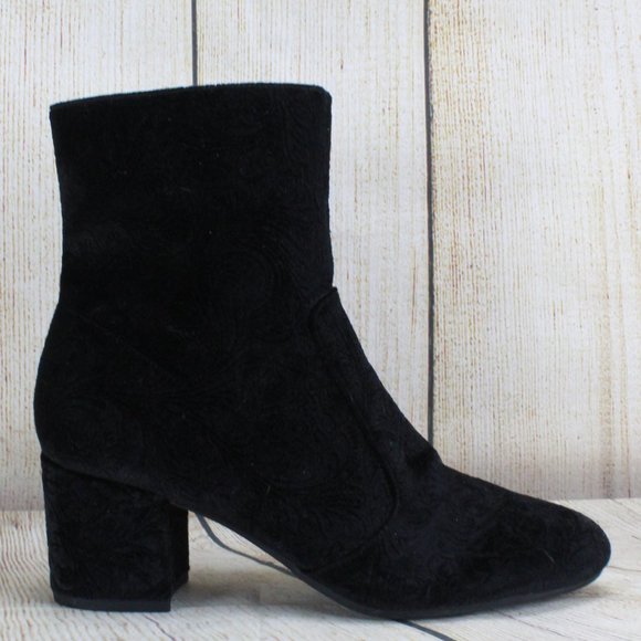 Unisa Shoes - UNISA Unkiannaa-T Side Zip Heeled Boots Size 7.5